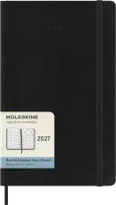 Kalender Moleskine MonthNote Black Soft Large 2027
