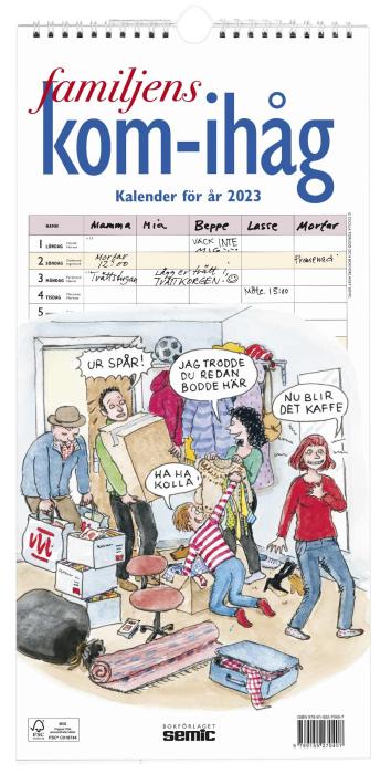 Familjens kom-ihågkalender 2023