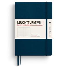 Leuchtturm Notebook A5 hard 251s Deep Sea dotted