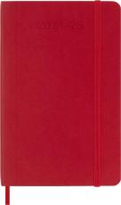 Moleskine Veckokalender Pocket Soft 24/25 Red
