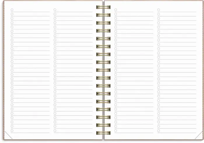 Kalender Senator A6 Twist rosa 2027