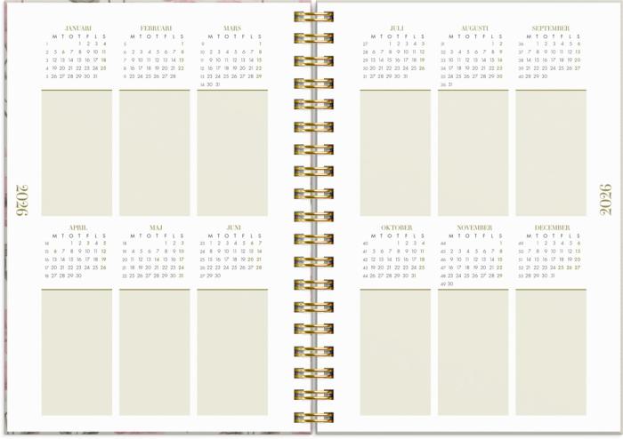 Life Planner A6 2026 Essentials 
