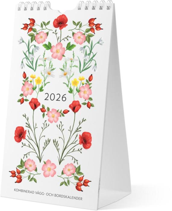 Väggkalender Mini Duo 2026
