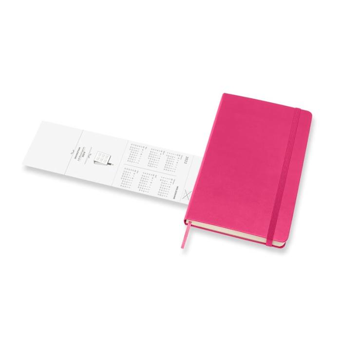 Moleskine Weekly Notebook Pink hard Large 2022