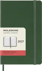 Kalender Moleskine Daily Hard Pocket Myrtle Green 2027