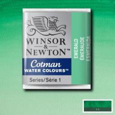 Akvarellfärg Cotman 1/2-kopp Emerald 235