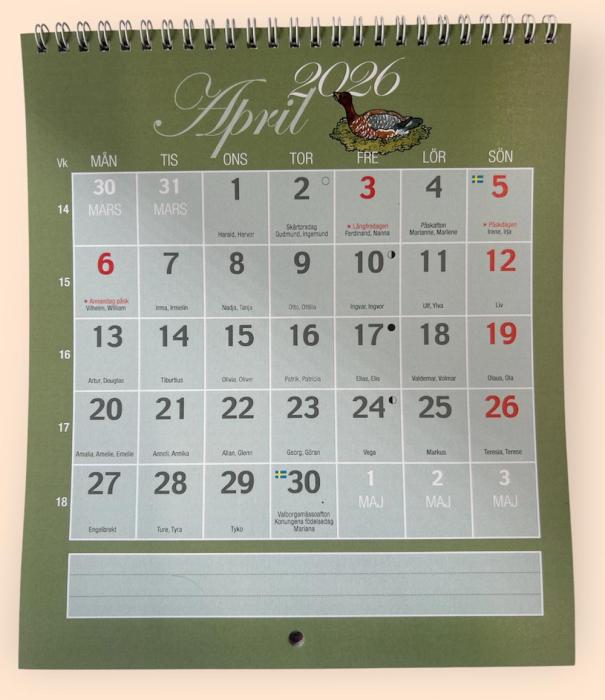 Väggkalender Inge Löök 2026