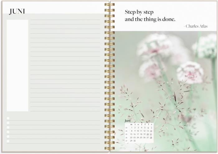 Kalender 2026 Life Planner Inspiration 
