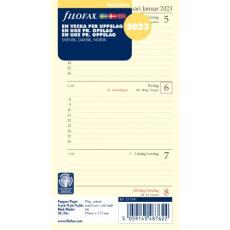 Filofax dagbok Personal 2023 SWE, DK, NK
