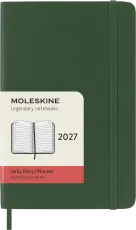 Kalender Moleskine Daily Myrtle Green Soft pocket 2027