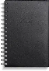 Kalender Dagbok Twist svart 2027