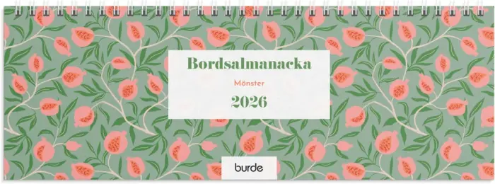 Bordsalmanackan Mönster 2026