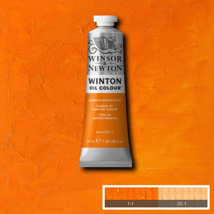 Oljefärg W&N Winton 37ml Cadmium orange hue 090