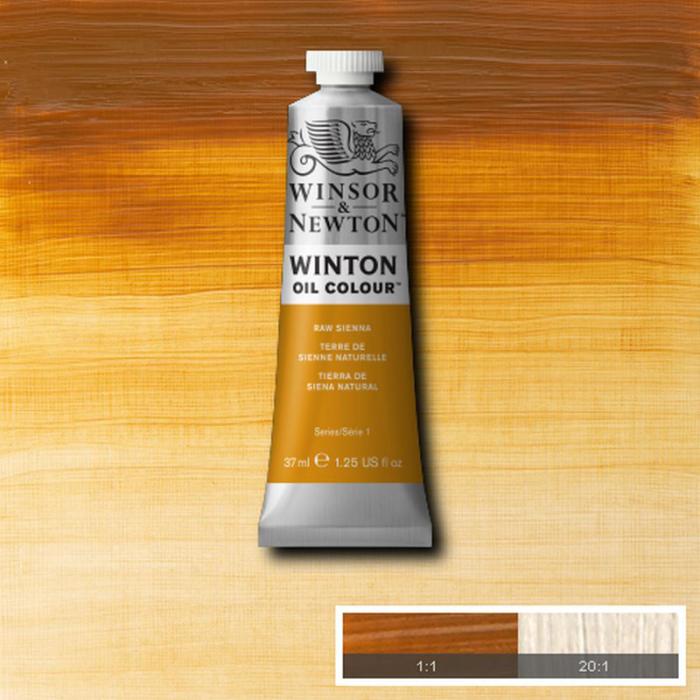 Oljefärg W&N Winton 37ml Raw sienna 552