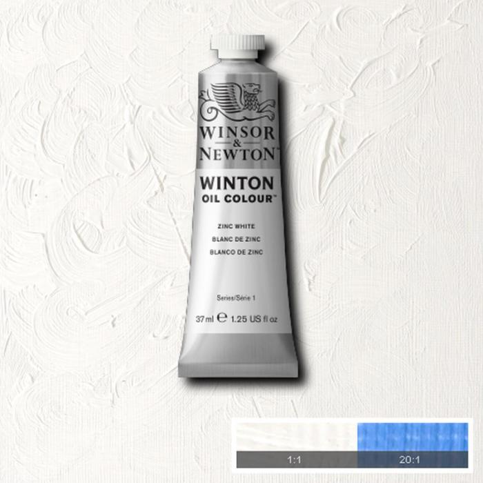 Oljefärg W&N Winton 37ml Zinc white 748