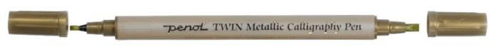 Kalligrafipenna Penol Met. 2,5 - 3,5 mm Guld