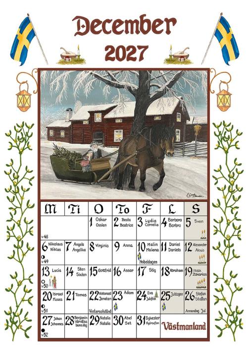 Sverigealmanackan A3 2027