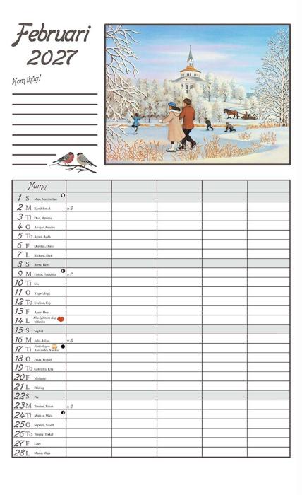 Sverigealmanackan Familj 2027