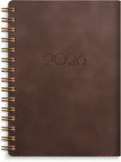 Kalender Leader Twist brun 2026
