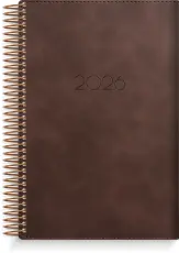 Dagbok Twist brun 2026