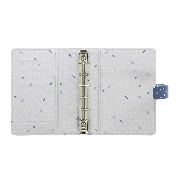 Filofax Indigo Pocket Snow 