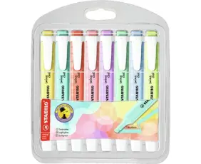 Stabilo Swing Cool 8-pack Pastell