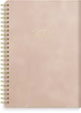 Kalender Senator A5 Twist rosa 2027
