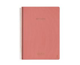 Premium Notebook A4 Coral