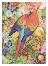 Paperblank Notebook Midi lined Tropical Garden