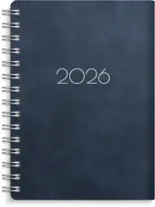 Kalender Leader Twist blå 2026