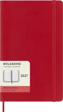 Kalender Moleskine Daily r&ouml;d Soft Large 2027