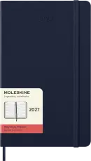 Kalender Moleskine Daily Sapphire Blue Hard Large 2027