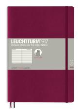 Leuchtturm Notebook ruled Port Red