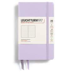Leuchtturm A6 hard 187s Lilac dotted