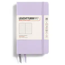 Leuchtturm A6 hard 187s Lilac dotted