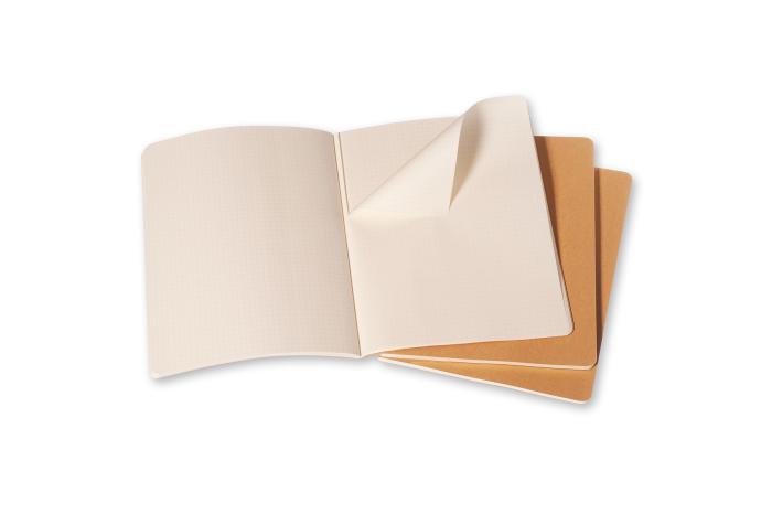 Moleskine Cahier Journal X-Large Squared - Natur