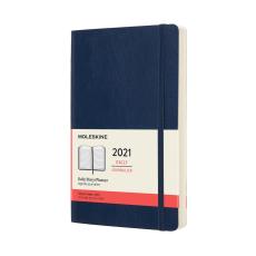 Moleskine Daily Blue Soft Large 2021