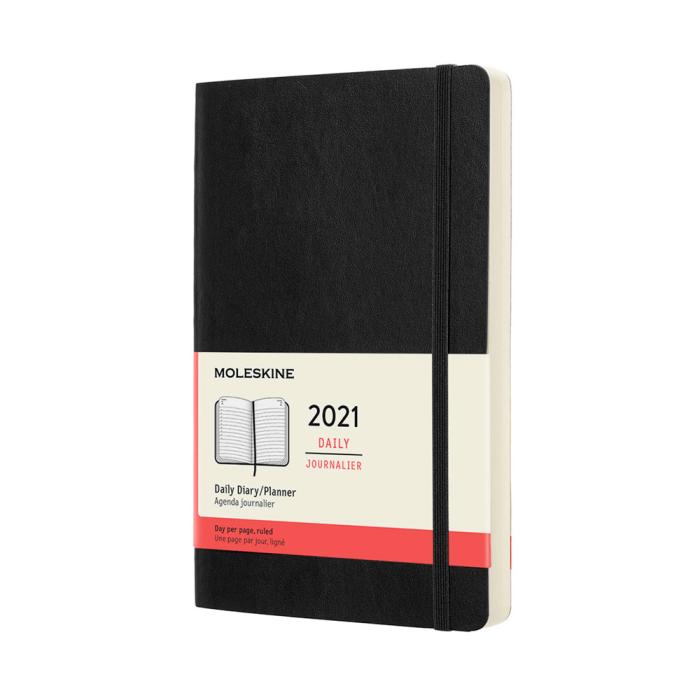 Moleskine Daily Black Soft Large 2021