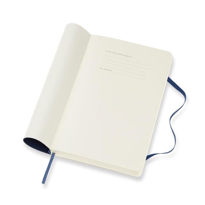 Moleskine Daily Blue Soft Large 2021