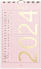 Familjekalender Color 2024