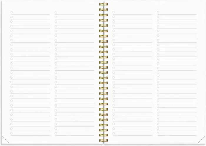Kalender Senator A5 White 2027