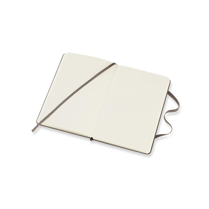 Moleskine Plain Classic Notebook Pocket - Brun