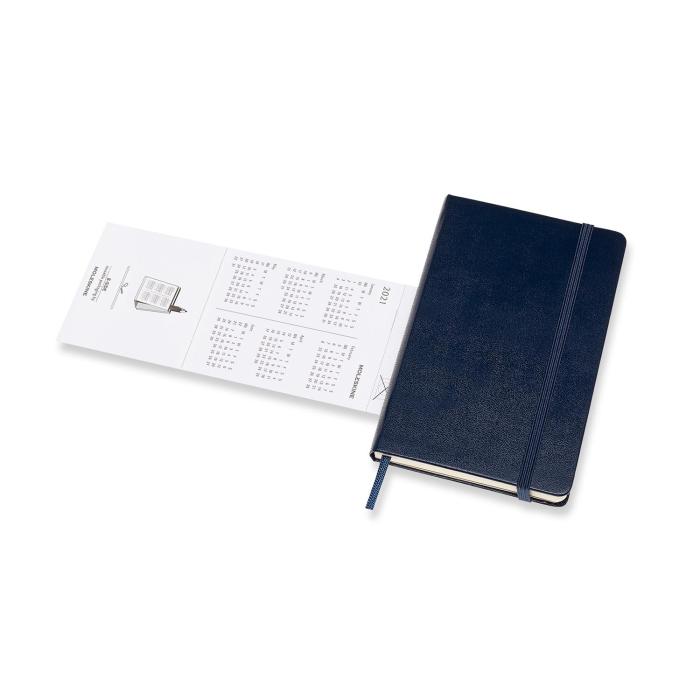 Moleskine Weekly Notebook Black hard pocket 2021