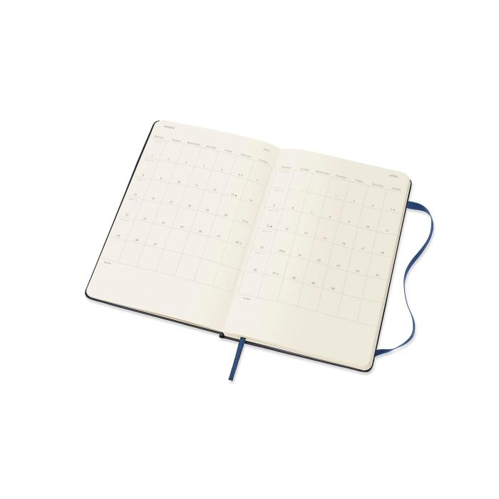 Moleskine Weekly Notebook Blue hard Large 2021