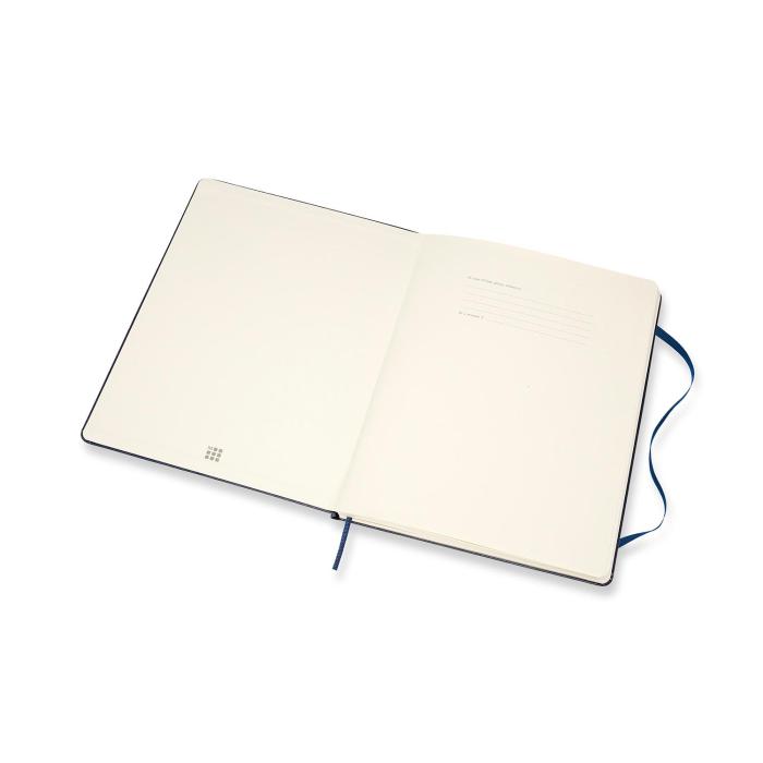 Moleskine Weekly Notebook Blue hard XL 2021