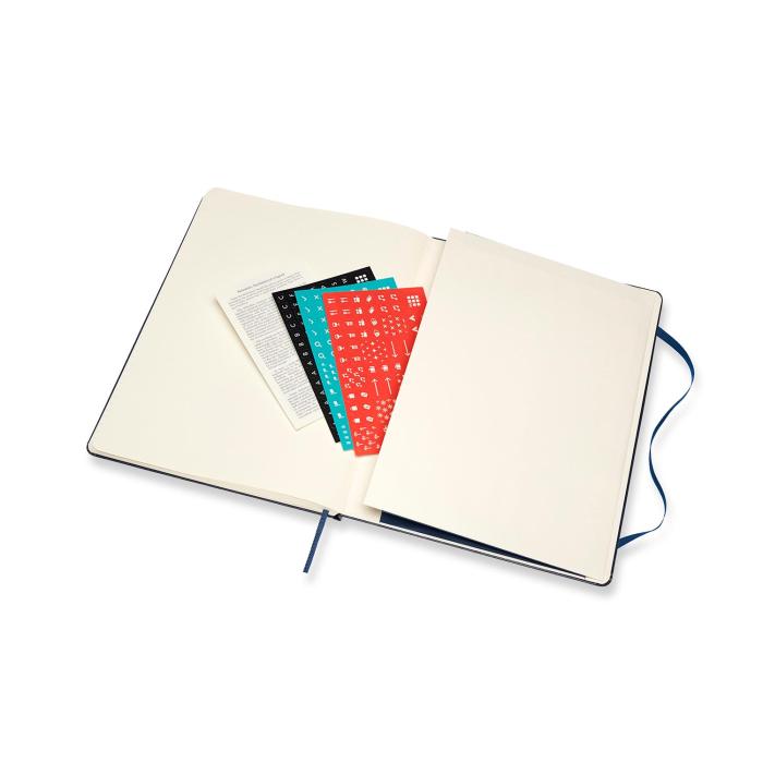 Moleskine Weekly Notebook Blue hard XL 2021