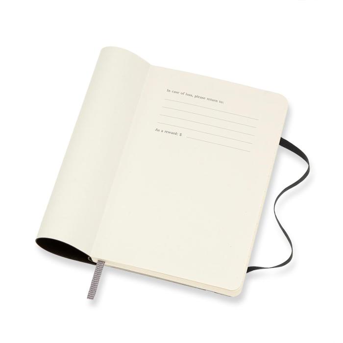 Moleskine Weekly notebook Black pocket 9x14cm 2021