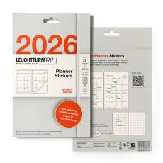 Kalender Leuchtturm Self-stick PLANNER 2026 12m Monthly