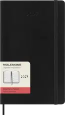 Kalender Moleskine Daily Black Soft Large 2027