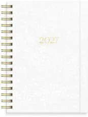 Kalender Weekly A6 White 2027